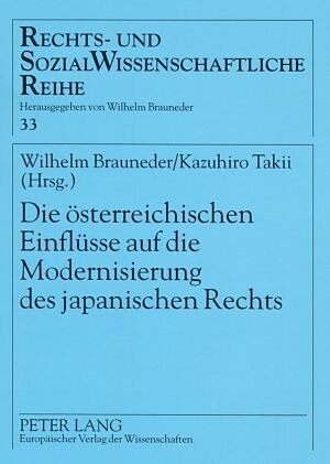 Die österreichischen Einflüsse auf die Modernisierung des japanischen Rechts