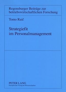 Kartonierter Einband Strategiefit im Personalmanagement von Tomo Raic