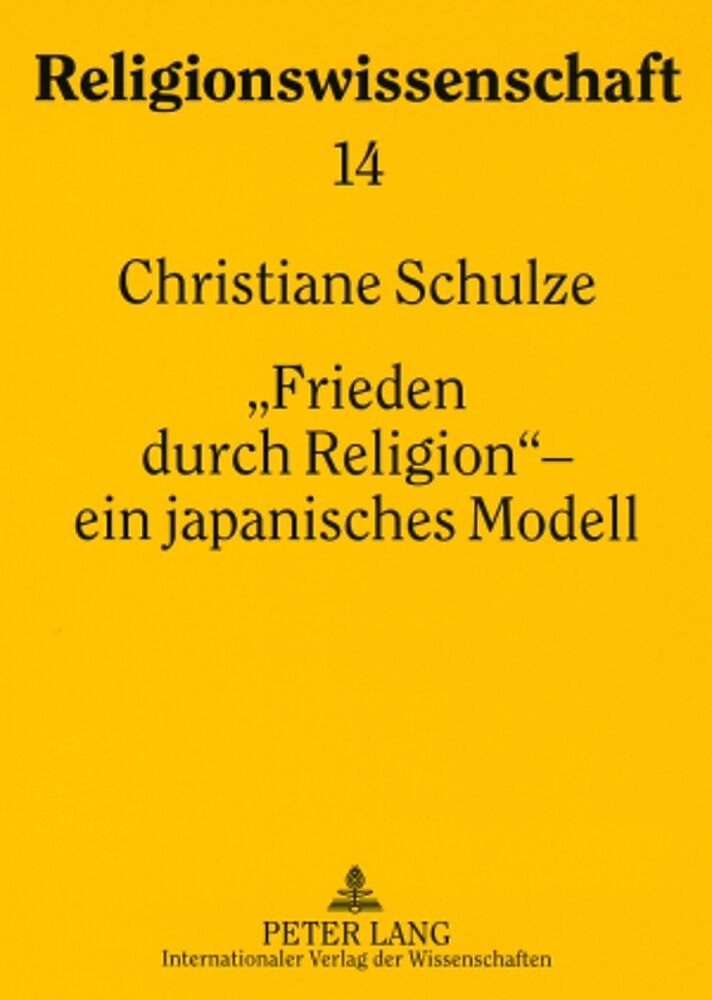 «Frieden durch Religion»  ein japanisches Modell