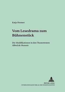 Kartonierter Einband Vom Lesedrama zum Bühnenstück von Katja Hesmer