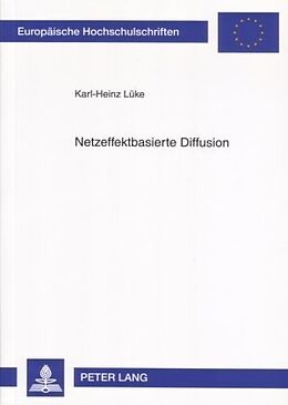 Kartonierter Einband Netzeffektbasierte Diffusion von Karl-Heinz Lüke