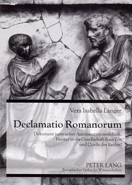 Fester Einband Declamatio Romanorum von Vera Langer