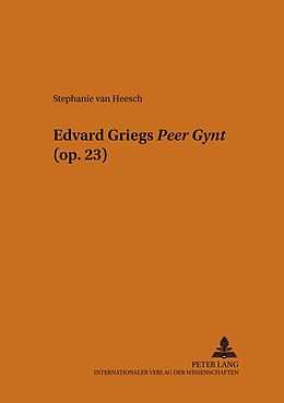 Kartonierter Einband Edvard Griegs «Peer Gynt» (op. 23) von Stephanie van Heesch