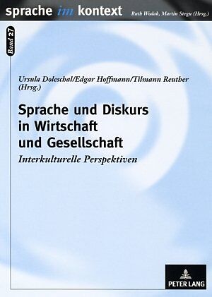 Sprache und Diskurs in Wirtschaft und Gesellschaft