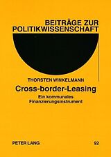Kartonierter Einband Cross-border-Leasing von Thorsten Winkelmann