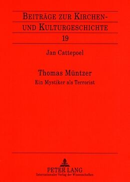 Kartonierter Einband Thomas Müntzer von Jan Cattepoel