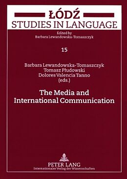 Couverture cartonnée The Media and International Communication de 