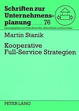 Kartonierter Einband Kooperative Full-Service Strategien von Martin Stanik