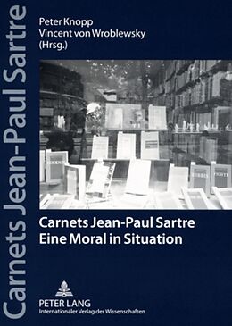 Kartonierter Einband Carnets Jean-Paul Sartre von 