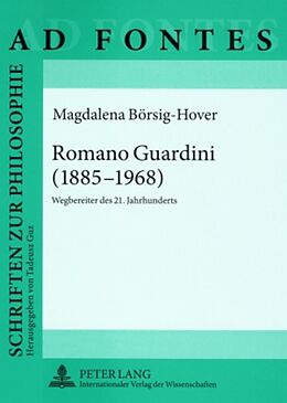Kartonierter Einband Romano Guardini (1885-1968) von Magdalena Börsig-Hover
