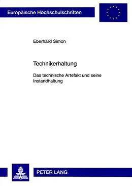 Kartonierter Einband Technikerhaltung von Eberhard Simon