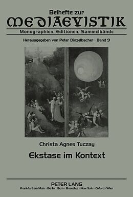 Kartonierter Einband Ekstase im Kontext von Christa Tuczay