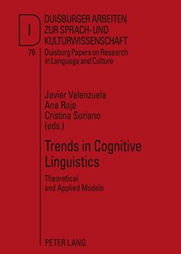 Couverture cartonnée Trends in Cognitive Linguistics de 
