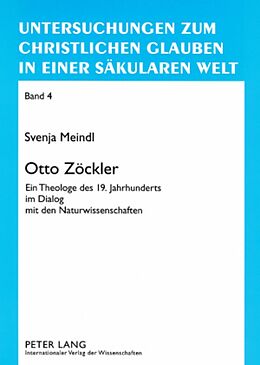 Kartonierter Einband Otto Zöckler von Svenja Meindl