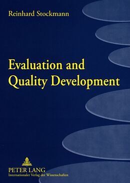 Kartonierter Einband Evaluation and Quality Development von Reinhard Stockmann