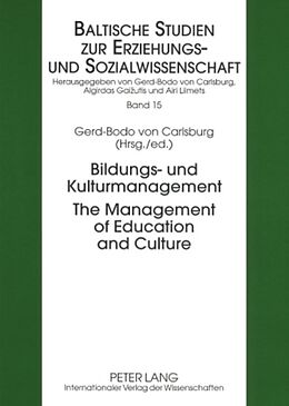Kartonierter Einband Bildungs- und Kulturmanagement- The Management of Education and Culture von 