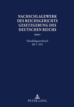 Fester Einband Nachschlagewerk des Reichsgerichts Gesetzgebung des Deutschen Reichs von 