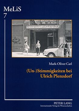 Kartonierter Einband (Un-)Stimmigkeiten bei Ulrich Plenzdorf von Mark-Oliver Carl