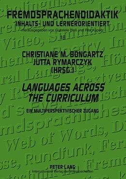 Kartonierter Einband Languages Across the Curriculum von 