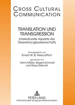 Kartonierter Einband Translation und Transgression von 