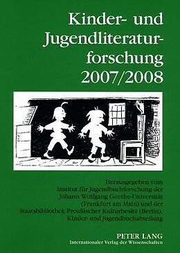 Kartonierter Einband Kinder- und Jugendliteraturforschung 2007/2008 von 