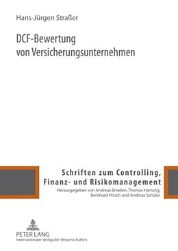 Fester Einband DCF-Bewertung von Versicherungsunternehmen von Hans-Jürgen Straßer