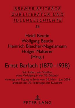 Kartonierter Einband Ernst Barlach (1870-1938) von 