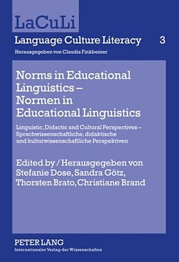 Fester Einband Norms in Educational Linguistics  Normen in Educational Linguistics von 