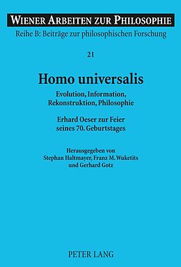 Fester Einband Homo universalis von 