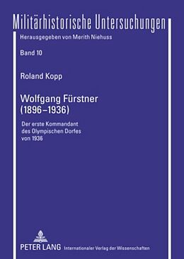 Fester Einband Wolfgang Fürstner (1896-1936) von Roland Kopp