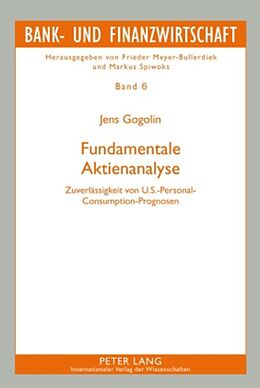 Fester Einband Fundamentale Aktienanalyse von Jens Gogolin