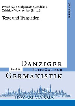 Fester Einband Texte und Translation von 