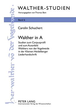 Fester Einband Walther in A von Carolin Schuchert