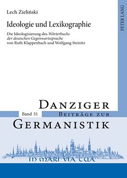 Fester Einband Ideologie und Lexikographie von Lech Zielinski