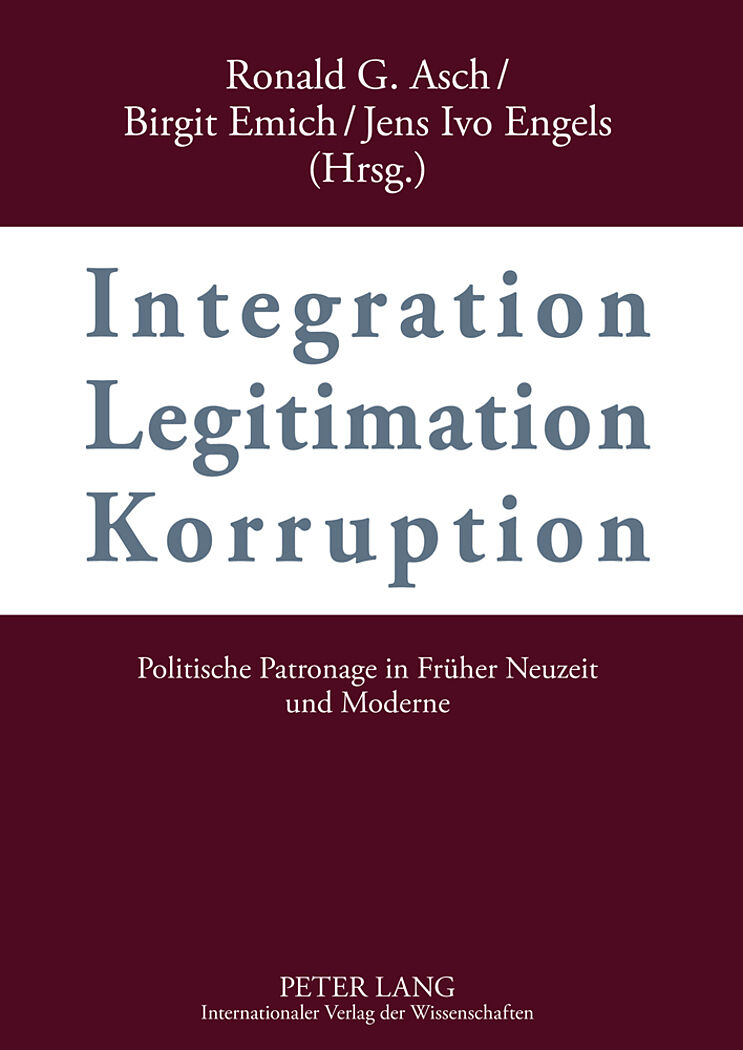 Integration  Legitimation  Korruption- Integration  Legitimation  Corruption