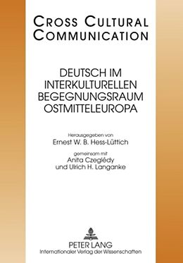 Kartonierter Einband Deutsch im interkulturellen Begegnungsraum Ostmitteleuropa von 