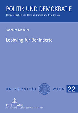 Fester Einband Lobbying für Behinderte von Joachim Malleier