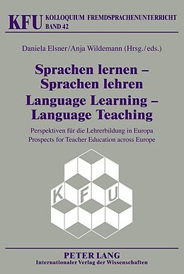 Fester Einband Sprachen lernen  Sprachen lehren- Language Learning  Language Teaching von 
