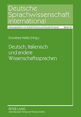 Fester Einband Deutsch, Italienisch und andere Wissenschaftssprachen von 