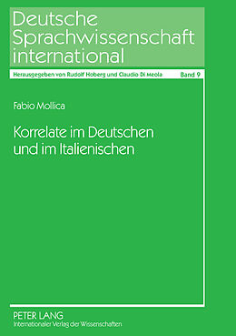 Fester Einband Korrelate im Deutschen und im Italienischen von Fabio Mollica
