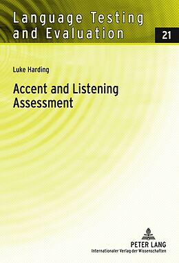 Fester Einband Accent and Listening Assessment von Luke Harding