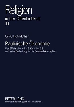 Fester Einband Paulinische Ökonomie von Urs-Ullrich Muther