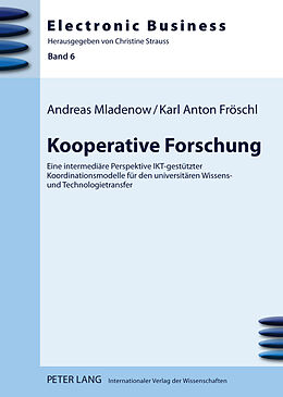 Fester Einband Kooperative Forschung von Karl Anton Fröschl, Andreas Mladenov