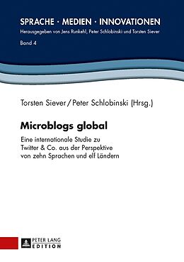 Fester Einband Microblogs global von 