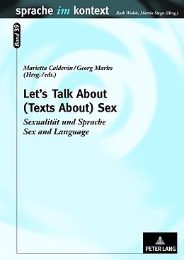 Fester Einband Lets Talk About - (Texts About) Sex von 