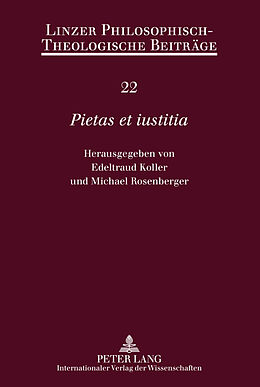 Fester Einband «Pietas et iustitia» von 