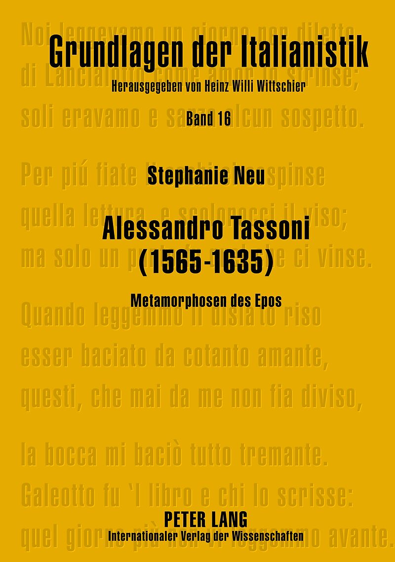 Alessandro Tassoni (1565-1635)