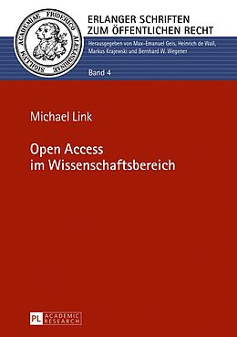 Fester Einband Open Access im Wissenschaftsbereich von Michael Link