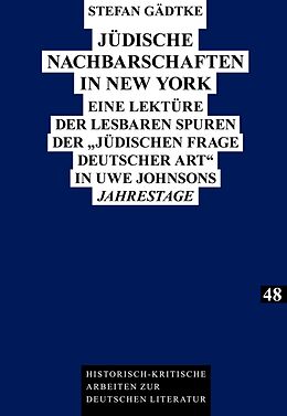 Fester Einband Jüdische Nachbarschaften in New York von Stefan Gädtke