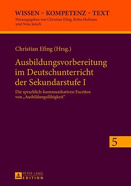 Fester Einband Ausbildungsvorbereitung im Deutschunterricht der Sekundarstufe I von 